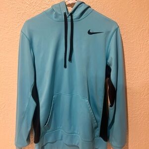 Nike Aqua Hoodie with Black Details